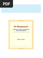 Download Complete O Pioneers Webster s Chinese Traditional Thesaurus Edition Willa Cather PDF for All Chapters