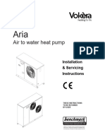 Aria Installation and Servicing Manual