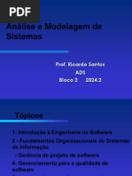 Aula 1 - Engenharia de Software