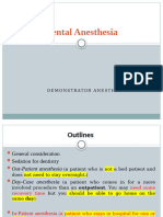 LEC-1 Sedation & Outpatient Dental Anesthesia