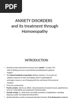 ANXIETY DISORDERS