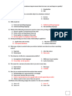 Database Administration Level IV Theory Exam 8