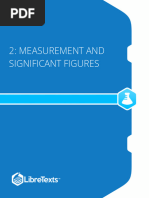 MEASUREMENT AND SIGNIFICANT FIGURES