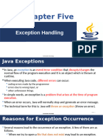 Object oriented programming Chapter 05