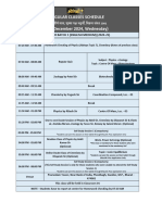 Regular Classes Schedule Fighter Batch 1 (04-12-2024)