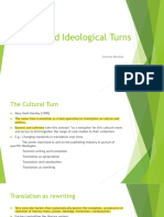 Cultural and Ideological Turns