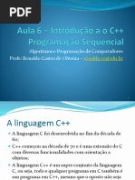 Aula6-IntroducaoCPP-ProgramcaoSequencial