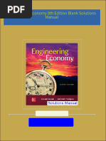 Instant download Engineering Economy 8th Edition Blank Solutions Manual pdf all chapter