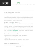 Types of Computer Networks - GeeksforGeeks