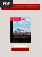 Instant download The Routledge Handbook of Community Development Perspectives From Around the Globe Susan Kenny pdf all chapter