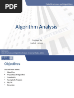 Algorithm Analysis