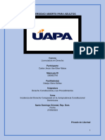 Tarea x, Incidencia Del Derecho Comparado en La Jurisprudencia Constitucional Dominicana