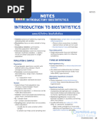 41-47 Introductory Biostatistics Notes | Osmosis