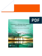 Access Strategic Management and Business Policy Globalization Innovation and Sustainability 15th Edition Wheelen Solutions Manual All Chapters Immediate PDF Download