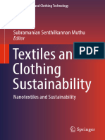 (Textile Science and Clothing Technology) Muthu, Subramanian Senthilkannan (Ed.) - Textiles and Clothing Sustainability Nanotextiles and Sustainability Nanotextiles and Sustainability-Springer (2017