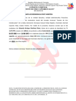 CARTA DE RESIDENCIA POST MORTEN llena