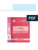 PDF Analysis I 1st Edition Terence Tao download