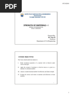 JNTUA Mechanics of Materials - PPT Notes - R20