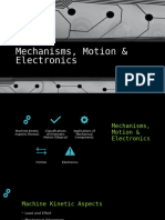 Topic 3.1 - Mechanics - Mechanisms, Motion & Electronics 19-08-2024 (2)