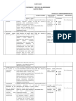 CUARTO GRADO PLAN ANALITICO