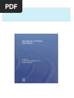 Immediate download Handbook of Urban Education H. Richard Milner Iv ebooks 2024