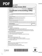 P72065 QP LCCI Level 3 Certificate in Accounting ASE20104