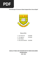 TugasBesarIIKelompok6PerkembanganE-CommerceDalamKegiatanBisnisSecaraDigital.