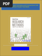 Research Methods Concepts and Connections 2nd Edition Passer Test Bank download pdf