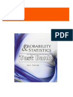 Access Probability and Statistics for Engineering and the Sciences 8th Edition Devore Test Bank All Chapters Immediate PDF Download