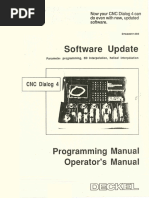 Deckel FPXNC Dialog 4 Software Update Manual rklopp