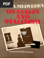 Roy Medvedev - On Stalin and Stalinism (1979, Oxford)