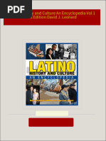 Complete Download Latino History and Culture An Encyclopedia Vol 1 1st Edition David J. Leonard PDF All Chapters