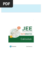 Download Complete JEE Advanced Mathematics Calculus First Edition Included 1400 Previous Year Questions By Pearson Om Sharma PDF for All Chapters