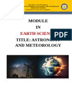 Astronomy and Meteorology_Module