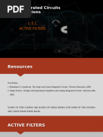 L 5.1 Active Filters I