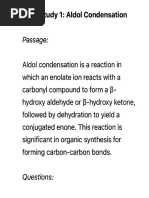 Case Study Questions Aldehyde