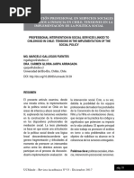 6 - (Dialnet) - Intervención profesional en servicios sociales vinculados a infancia en Chile. tensiones en la implementación de la política social