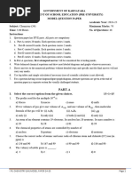 34 Chemistry Model Question Paper