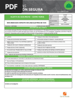 Alerta seguridad_Wick drain contacto con linea electrica de 10KV