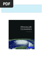 Get Mesoscale Dynamics 1st Edition Lin Y.-L. free all chapters