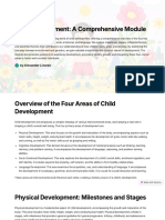 Child Development a Comprehensive Module