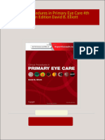 Clinical Procedures in Primary Eye Care 4th Edition Edition David B. Elliott All Chapters Instant Download