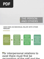 The-person-and-others ppt