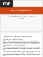 3-pr2-The-Presentation-of-Written-Literature-Review