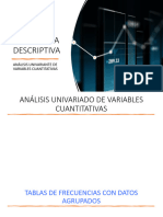 3. Análisis univariante de variables cuantitativas