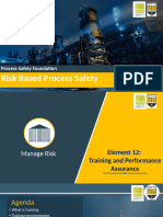 12. Training and Performance Assurance - Slides