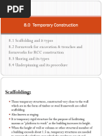 Chapter 8-Temporary construction