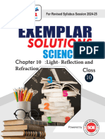 Class x Science Exampler Solution Chapter 10 – Light Reflection and Refraction