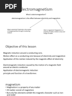 Electromagnetism