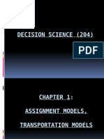 Chapter 1 DECISION SCIENCE 31032017